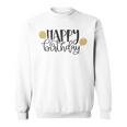 Happy Beautiful Birthday With Balloons Sweatshirt