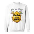 He Or She Papa To Bee Gender Reveal Announcement Baby Shower Sweatshirt
