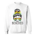 Hola Beaches Funny Beach Vacation Summer For Women Men Sweatshirt