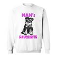 Miniature Schnauzer At Home Nans Favourite Multi Tasking Dog Sweatshirt