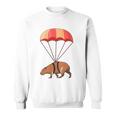 Parachuting Capybara For Capybara Lovers Sweatshirt