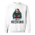 Skeleton Santa I Regret Nothing Christmas Sweatshirt