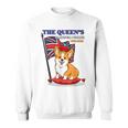 The Queen’S Platinum Jubilee 1952-2022 Corgi Union Jack Sweatshirt