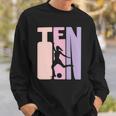 10 Years Soccer Girls Gift 10Th Birthday Football Player Sweatshirt Gifts for Him