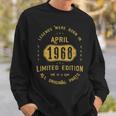 1968 April Birthday Gift 1968 April Limited Edition Sweatshirt Gifts for Him