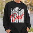 All American Dad Retro 4Th Of July Cool & Funny Melanin Art Sweatshirt Gifts for Him