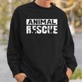 Animal Rescue Saving Rescuer Save Animals Sweatshirt Gifts for Him