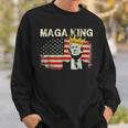 Anti Joe Biden Ultra Maga The Return Of The Great Maga King V2 Sweatshirt Gifts for Him