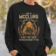 As A Mcclurg I Have A 3 Sides And The Side You Never Want To See Sweatshirt Gifts for Him