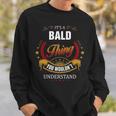 Bald Shirt Family Crest BaldShirt Bald Clothing Bald Tshirt Bald Tshirt Gifts For The Bald Sweatshirt Gifts for Him