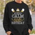 Balloons And Cake I Cant Keep Calm Its My 32Nd Birthday Sweatshirt Gifts for Him