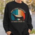 Best Honey Badger Dad Ever Honey Badger Graphic Fathers Day Sweatshirt Gifts for Him