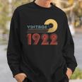 Birthday 365 Vintage 1922 100Th Birthday Gift 100 Years Old Sweatshirt Gifts for Him