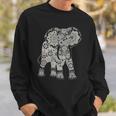 Boho Patterned Elephant Sweatshirt Gifts for Him