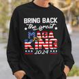 Bring Back The Great Maga King 2024 4Th Of July Trump 2024T President Trump Tee Republican Anti Biden Sweatshirt Gifts for Him