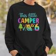 Camper Kids Birthday 6 Years Old Camping 6Th B-Day Funny Sweatshirt Gifts for Him