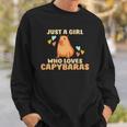 Capybara South America Rodent - Capybara Sweatshirt Gifts for Him