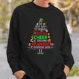 Christmas Cheer Is Teaching Spanish Santa Elf Teacher Group Sweatshirt Gifts for Him