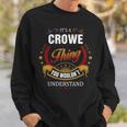 Crowe Shirt Family Crest CroweShirt Crowe Clothing Crowe Tshirt Crowe Tshirt Gifts For The Crowe Sweatshirt Gifts for Him