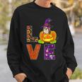 Cute Love Dog Dad Dog Mom Costume Halloween Shih Tzu Sweatshirt Gifts for Him