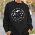 Cute West Virginia Wv Mountain State And Map Sweatshirt Gifts for Him