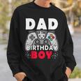 Dad Of Birthday Boy Time To Level Up Video Game Birthday Sweatshirt Gifts for Him