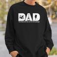 Dad The Rocker The Myth The Legend Rock Music Band Mens Sweatshirt Gifts for Him