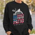 Daddio Of The Patio Usa Flag Patriotic Bbq Dad 4Th Of July Sweatshirt Gifts for Him