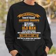 Father Grandpa I Get My Attitude From My Freakin Awesome Grandpa 159 Family Dad Sweatshirt Gifts for Him