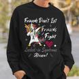 Friends Dont Let Friends Fight Lockedin Syndrome Alone Unicorn Silver Ribbon Lockedin Syndrome Lockedin Syndrome Awareness Sweatshirt Gifts for Him