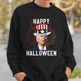 Funny Anti Biden Joe Biden Happy Halloween For Fourth Of July Sweatshirt Gifts for Him