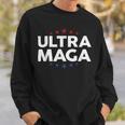 Funny Anti Joe Biden Ultra Maga Support Trump Patriotic Sweatshirt Gifts for Him