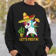 Funny Dabbing Taco Cinco De May Mexican Food V4 Sweatshirt Gifts for Him