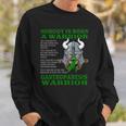 Gastroparesis Awareness Gastroparesis Warrior Sweatshirt Gifts for Him