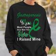 Gastroparesis Warrior Skull Women Vintage Green Ribbon Gastroparesis Gastroparesis Awareness V2 Sweatshirt Gifts for Him