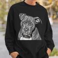 Graphic Novel For Dog Mom And Dog Dad Pit Bull Sweatshirt Gifts for Him