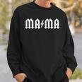Hard Rock Mom - Mama Lightning Bolt Sweatshirt Gifts for Him