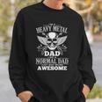 Heavy Metal Dad Punk Rock Music Lover Sweatshirt Gifts for Him