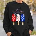 Ice Cream 4Th Of July American Flag Patriotic Men Women Sweatshirt Gifts for Him