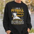 Im Pit-Bull Terrier Owner Dog Love-R Dad Mom Boy Girl Sweatshirt Gifts for Him