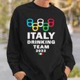 Italy Drinking Team Sweatshirt Gifts for Him