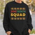 Junenth Squad Men Women & Kids Boys Girls & Toddler Sweatshirt Gifts for Him Junenth Squad Men Women & Kids Boys Girls & Toddler Sweatshirt Gifts for Him