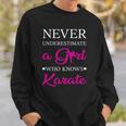 Karate Lover Martial Arts Women Gift Karate Sweatshirt Gifts for Him