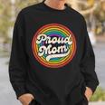 Lgbtq Proud Mom Gay Pride Lgbt Ally Rainbow Mothers Day Sweatshirt Gifts for Him