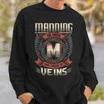 Manning Blood Run Through My Veins Name V4 Sweatshirt Gifts for Him