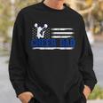 Mens American Us Flag Cheer Dad For Men Funny Fathers Day Sweatshirt Gifts for Him