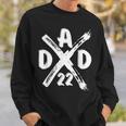 Mens Dad Father Becoming Father Gift 2022 Baby Fathers Day Sweatshirt Gifts for Him