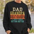Mens Dad Grandpa Great-Grandpa Fathers Day From Daughter Wife Sweatshirt Gifts for Him
