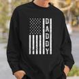Mens Daddy American Flag Fathers Day Patriotic Usa 4Th Of July Sweatshirt Gifts for Him
