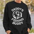 Mens Daddys Fishing Buddy Young Fishing Man Gift For Boys Kids Sweatshirt Gifts for Him